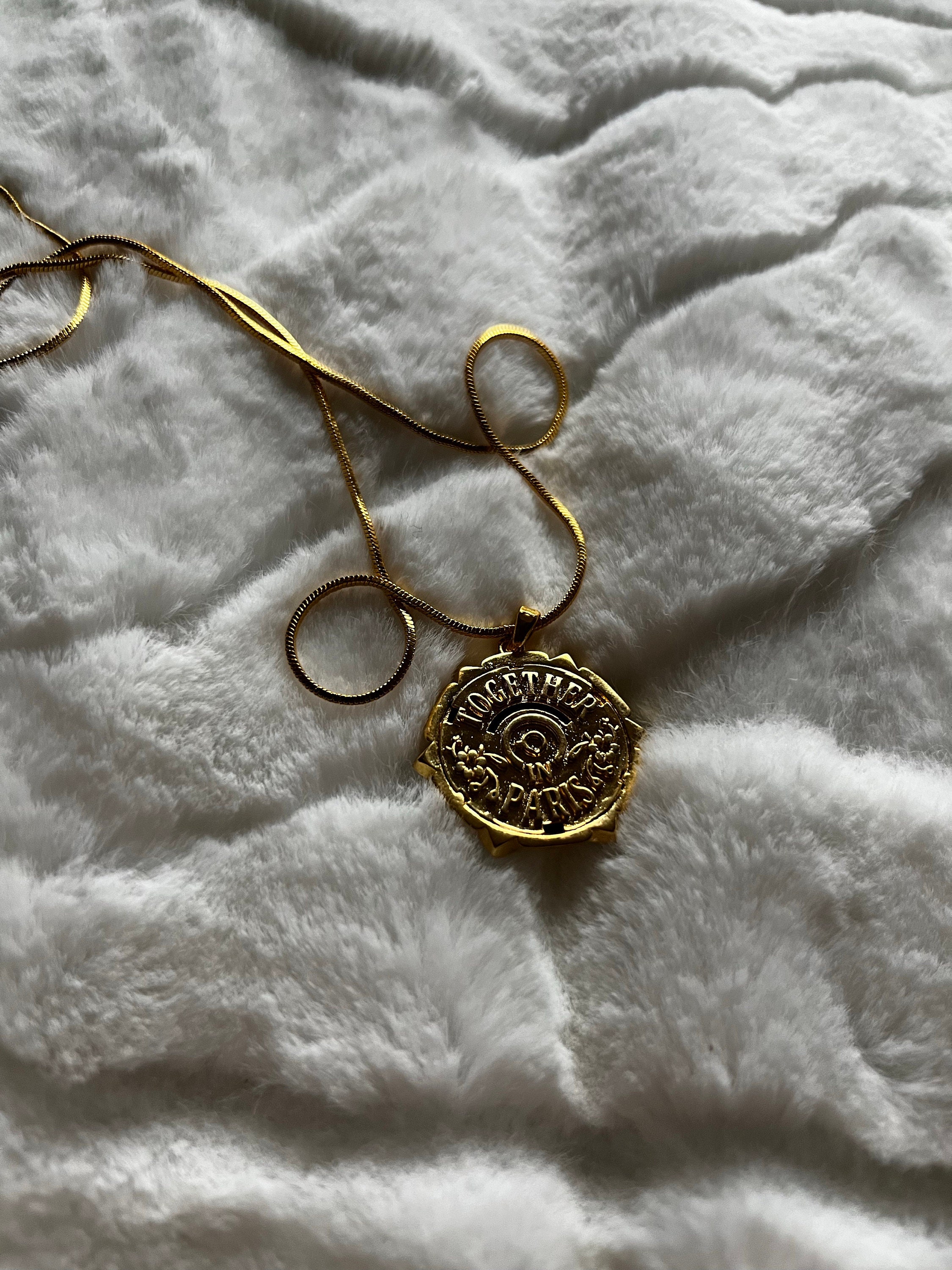 Together in Paris Necklace v2, Anya Romanov, Anastasia Cosplay, Anastasia Music Box, Gift for Her