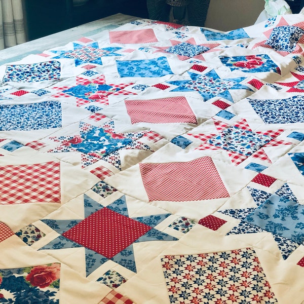 Stars and Windows PDF Download Quilt Pattern - Etsy