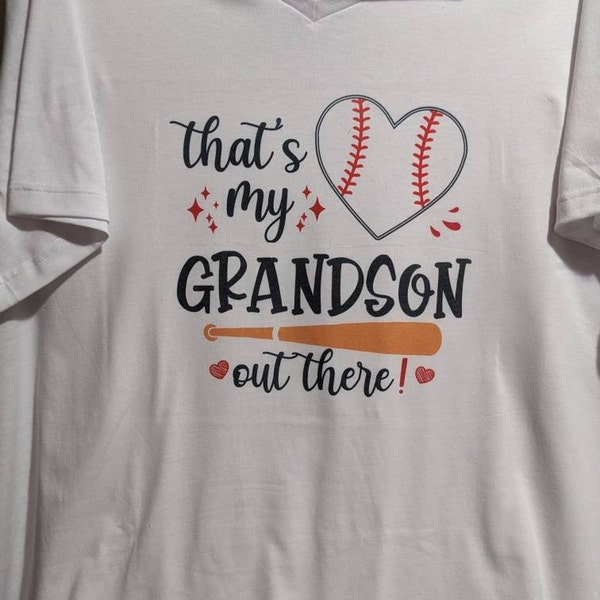 That's My Grandson Out There Svg, Baseball Grandma Svg, Mother's Day ...