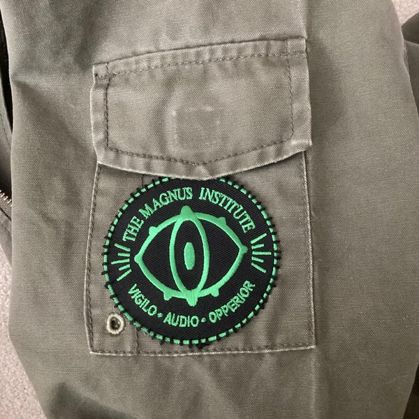 The Magnus Archives Institute Employee Embroidered Iron on Patch - Etsy