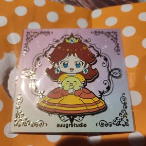 Princess X Poyo (daisy) Hard Enamel Pin - Etsy