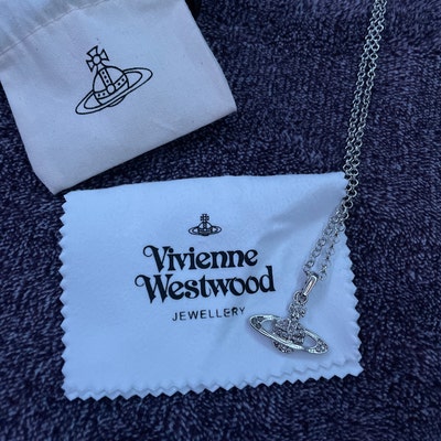 Vivienne Westwood Saturn Necklace - Etsy