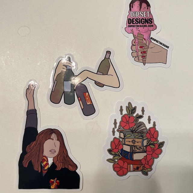 Hermione Granger Sticker Harry Potter Sticker Laptop Decal Stickers for  Hydroflask Stickers for Water Bottle Movie Stickers 
