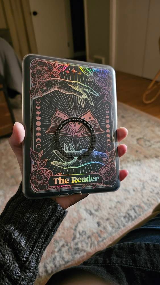 The Reader Tarot Card Kindle Paperwhite Clear Case Insert