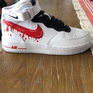 Custom Air Force 1 Mid/low X Cartoon Drip Accessories -  UK