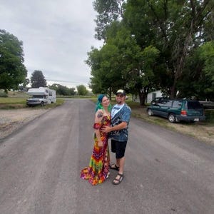 April added a photo of their purchase