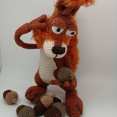 Amigurumi Pattern Sid the Squirrel English Version - Etsy