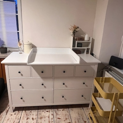 Puckdaddy Thore Changing Top Unit With Panel 108x80x15 Cm White for the ...
