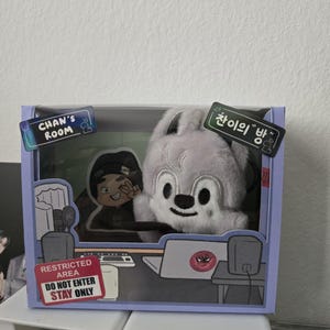 Stray Kids Bang Chan “chan's Room” SKZOO Plush Fanmade BOX [box
