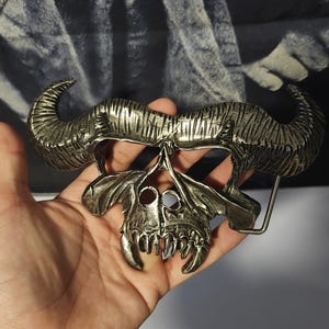 V2.0 Acme Brand DANZIG KISS SKULL Metal Belt Buckle Samhain Etsy Norway