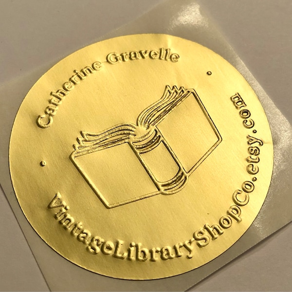 Embossed Graphics Library Embosser, Book Embosser, Library Embosser, Custom Embosser, Books ...