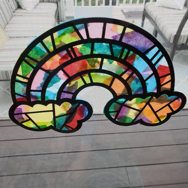 Hello Hobby Ready-to-Paint Rainbow Suncatcher