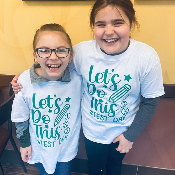 Let's Do This Svg, Test Day Shirt, School Svg, Teacher Shirt Gift ...