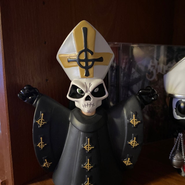 限定完売！ghostパパ エメリタス II レジン製ミニ像Monstarz Monstarz Ghost Papa Emeritus II Mini Statue