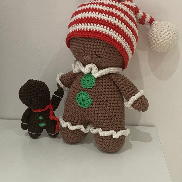 Häkelanleitung Lebkuchenmännchen Gregor Amigurumi PDF Datei crochet ...