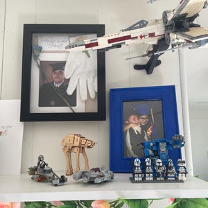 Wall Mount for LEGO® Star Wars X-wing Models 75273, 75149, 75102