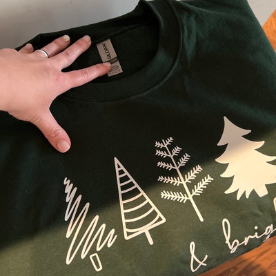 Merry Christmas Trees Sweatshirt main image 1