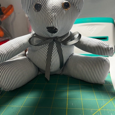 MINI Memory Bear Pattern 8 noelle Bear With VIDEO Tutorial Teddy Bear ...