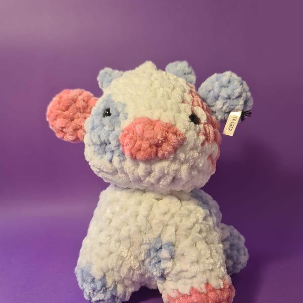 Sitting Cow Pattern Crochet Sitting Cow Pattern - Etsy