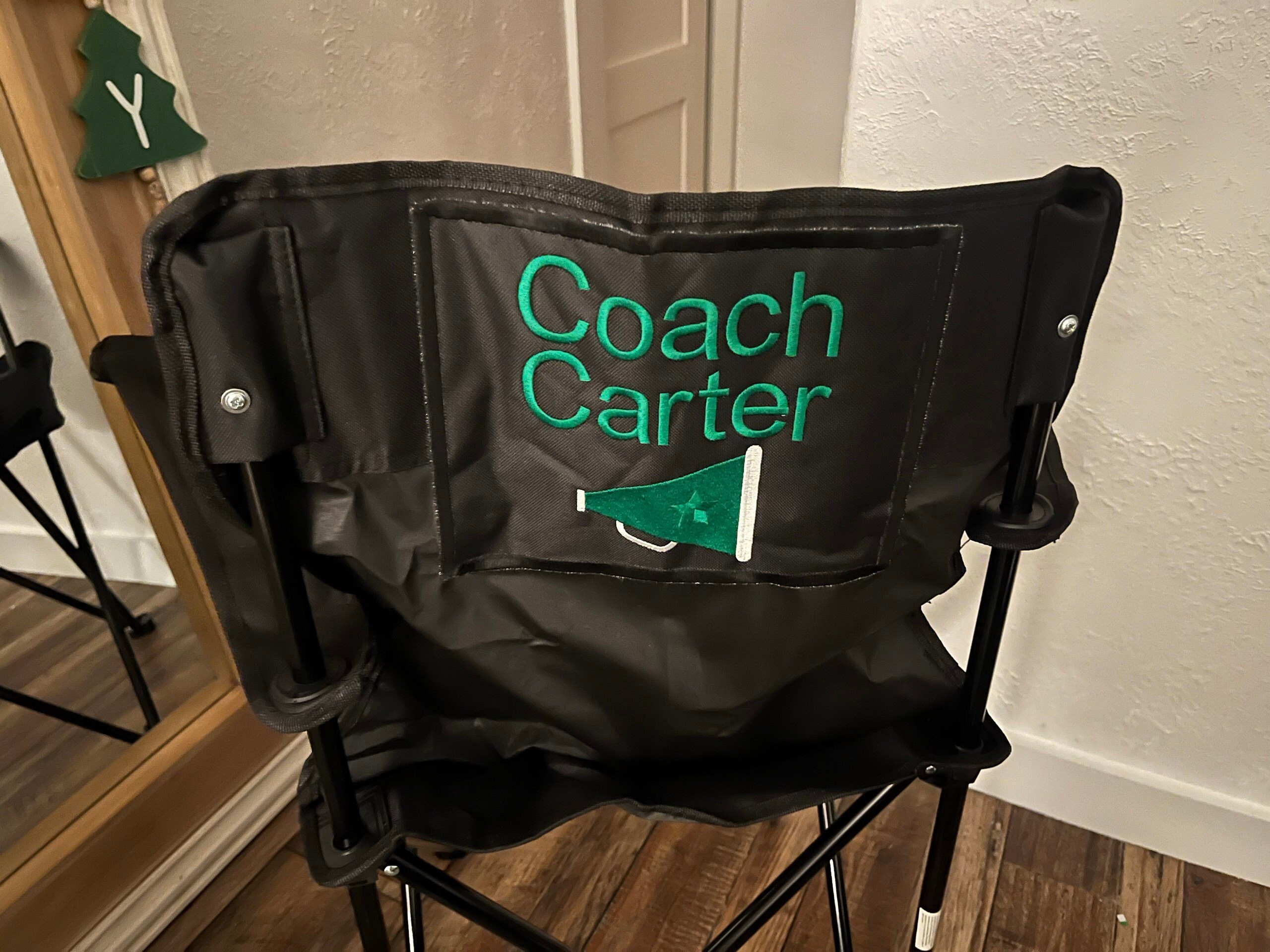 Personalized Coach Gift - Baseball Football Adult Folding Chair - Camping Chair - Sports Chair - Personalized Outdoor Chair - Birthday Gift