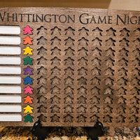 5x5 Game Tracker / Board Game Tracker / Game Challenge Board / Board ...