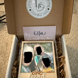 Ella added a photo of their purchase