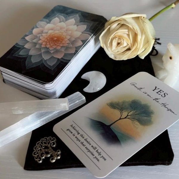 ORACLE OF ANSWERS for Any Question / 78 Cards / Yes-no Oracle Deck ...