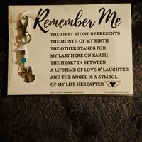 Dimes From Heaven Poem by K. Plunkett Keychain Gift Loss, Loved One ...