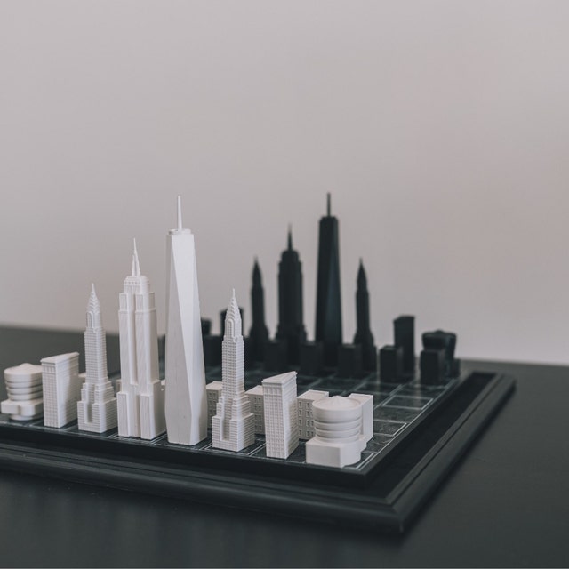 Kids (5+), Nyc Skyline Chess Set