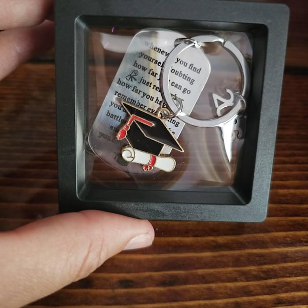 Graduation Keychain, Custom 2026 Graduation Keyring, Graduation ...