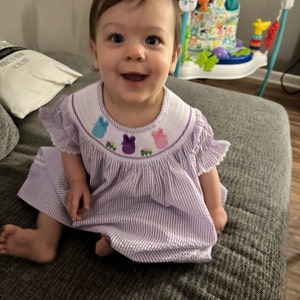 baby seersucker classic romper french blue