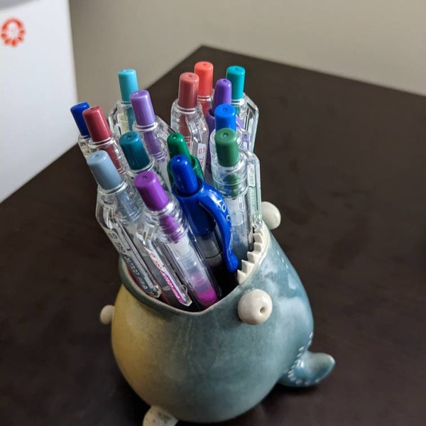 Ceramic Handmade Pencil Holder - Etsy