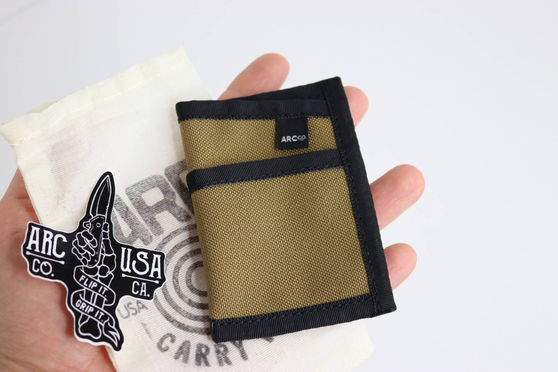The Compass /Slim Card + Cash wallet