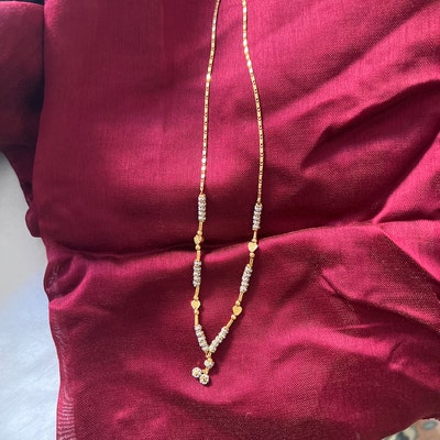 South Indian Mugappu Chain/ Thali Chain - Etsy