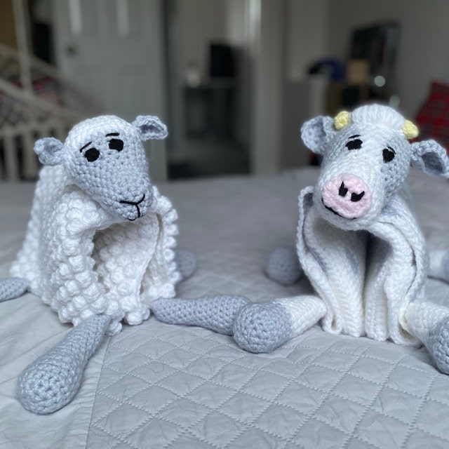 BABY BLANKET Crochet Pattern Pdf ORIGINAL Cuddle and Play Sheep Crochet Baby Blanket Pattern Lamb Baby Blanket Crochet Pattern Etsy