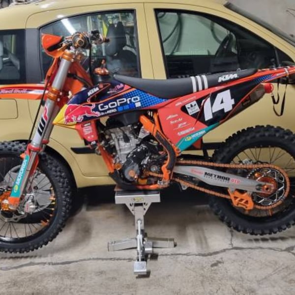 Custom Vinyl Decals Graphic Kit for Motorcycle Husaberg TM Beta Gas Gas ...