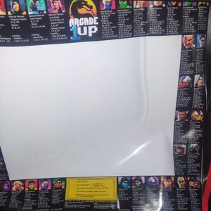 Mortal Kombat 3 Ultimate bezel Moves list.