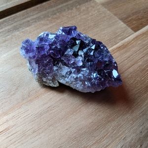 Raw Amethyst Crystal Cluster (1&quot; - 1.5&quot;) - Amethyst Cluster - Amethyst Geode - Raw Amethyst Point - Healing crystals and stones - chakra photo
