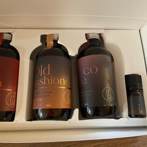 Experimental Cocktail Kit-For Clear Spirits and Mocktails