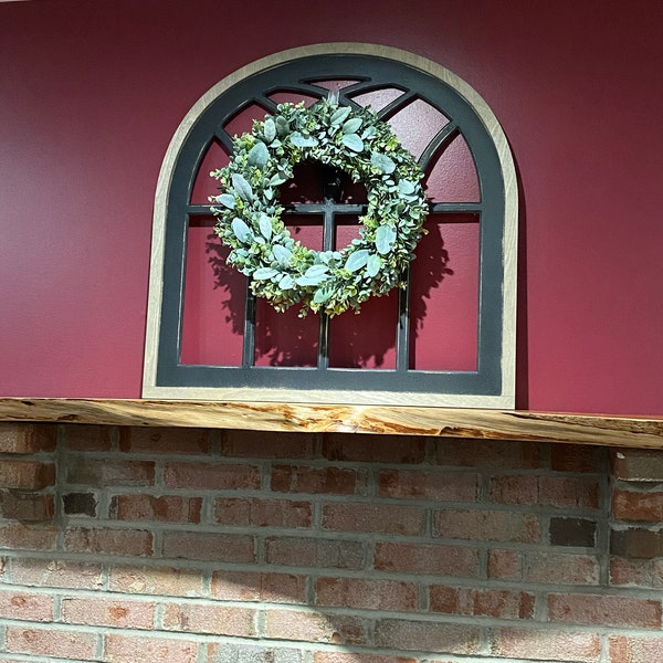 Window Matle Modern Farmhouse Window Frame Wood Window Decorating Farmhouse Decor ...