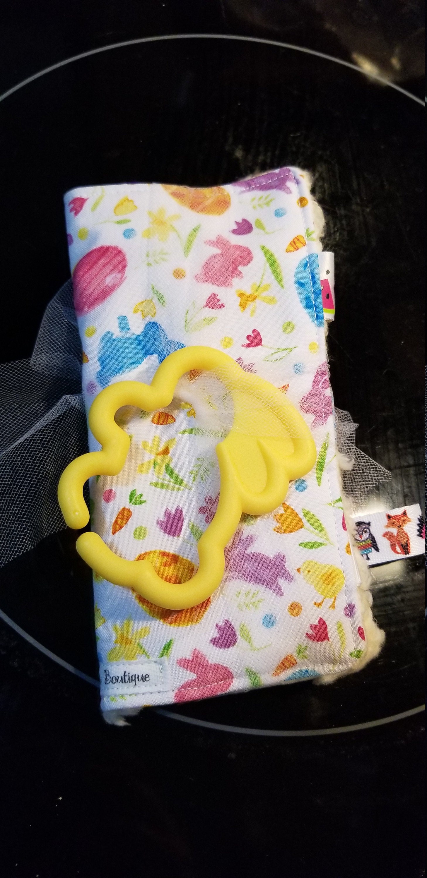 Oster-Knisterspielzeug, Osterei, Baby, Kleinkind, Osterkorbfüller, Geschenk für Baby, Hase