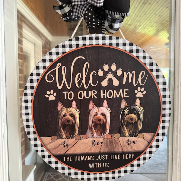 Personalized Nana Wooden Sign - Gift Idea For Grandma/Mother's Day - Up to 7 Kids - Welcome To Nana's Home main image 1