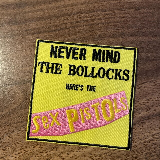 Patch Thermocollant Sex Pistols Jaune - Ecusson à Coudre Ou à Coller