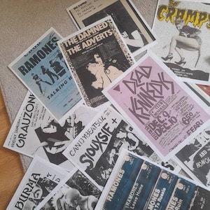 PUNK Posters Retro Aesthetic Wall Collage Kit Hard Rock Retro Band Poster Classic Rock Posters Vintage Music Posters Grunge Posters DIGITAL
