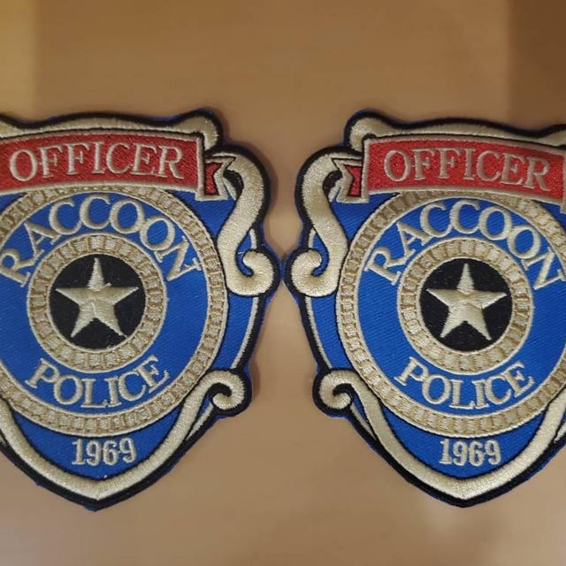 バイオハザード RPD ラクーンシティ警察 刺繍パッチ ユニフォーム