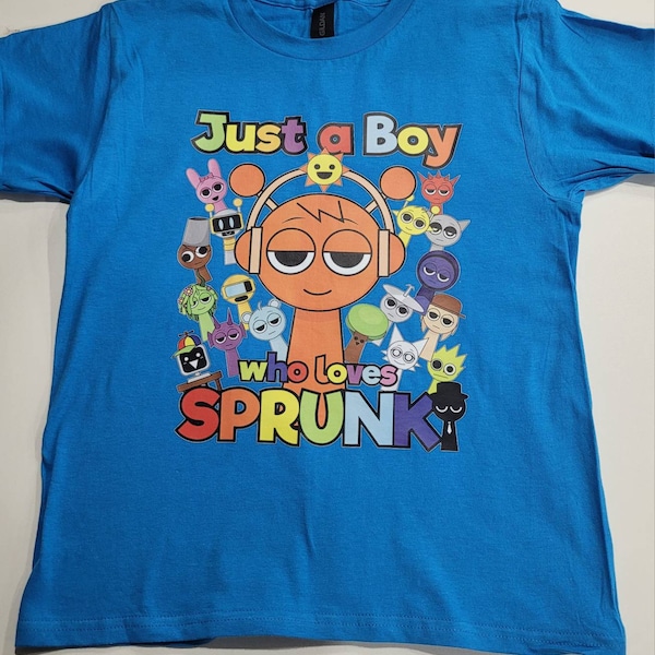 T-shirt Sprunki Garçons - 
