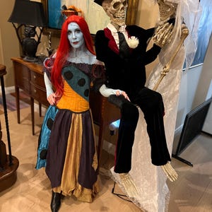 サリーのナイトメアー・ビフォア・クリスマス風コルセットコスチューム
