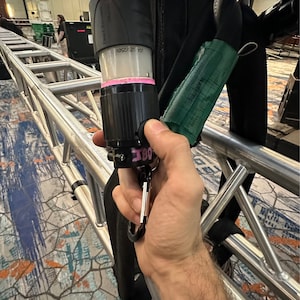 James added a photo of their purchase