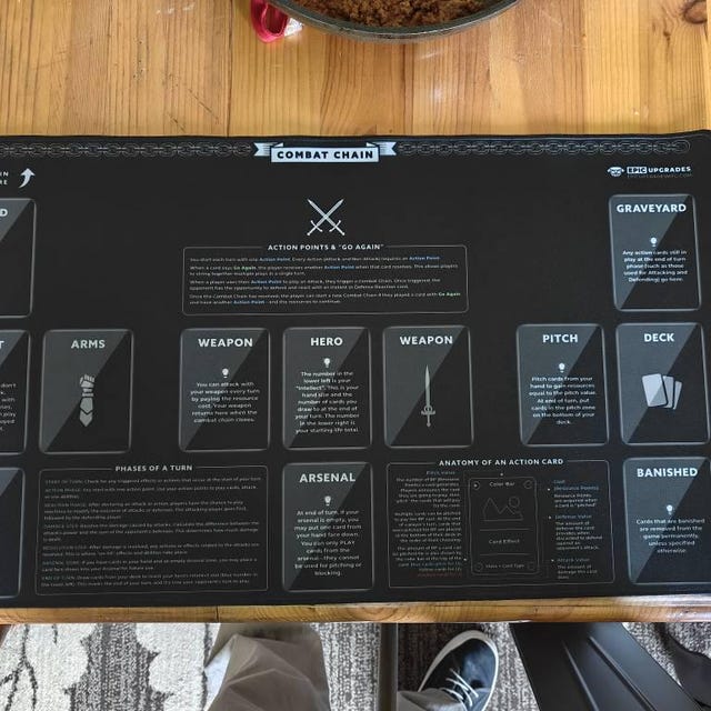 Newcomer Flesh and Blood Playmat With Zones - 24