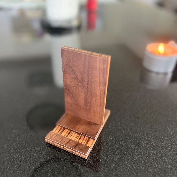 Maple + Walnut Record Player Riser / Turntable Anti-vibration Stand ...